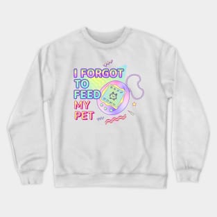 Y2K Retro Tamagotchi Pet Graphic Crewneck Sweatshirt